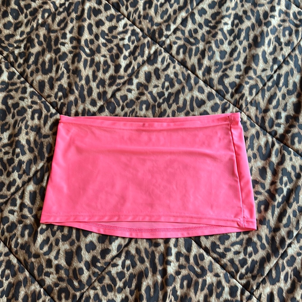 SHEIN hot pink tube top
